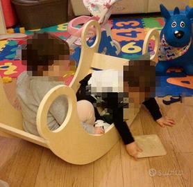 Rainbow rocker artigianale