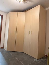 Armadio a 6 ante + cabina