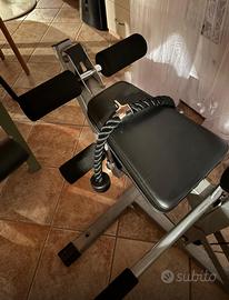 Panca palestra e pesi