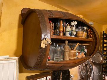 Botte mobile  contenitore da parete