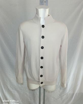 Cardigan lana merinos tg. 46 Alpha Studio