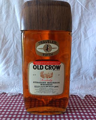 Bottiglia whisky Old Crow