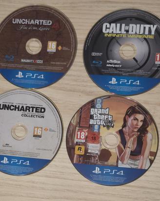 🎮 Giochi PS4 – GTA V, Uncharted, COD Infinite War