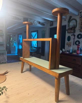 Porta piante svedese vintage anni ’50/’60 in legno
