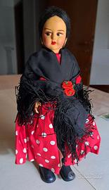 Bambola vintage Eros Venezia #29 alta 24 cm