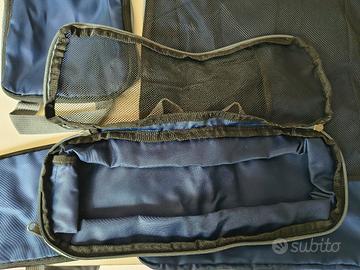 set organizer da viaggio