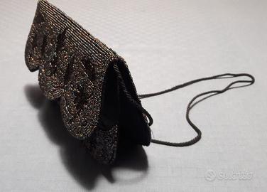 Borsetta-Pochette da sera, elegante, leggera