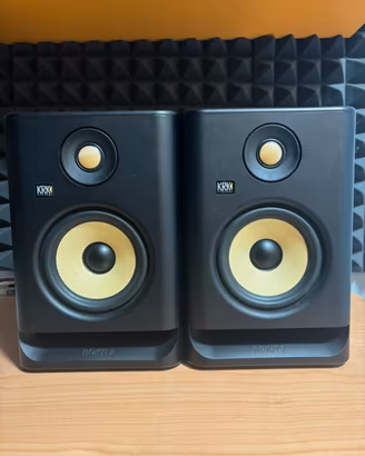 KRK ROKIT 5 G4 + SCHEDA AUDIO ROLAND