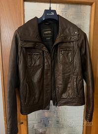 Giubbotto geox in pelle