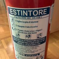 Estintore 6 kg a polvere ABC