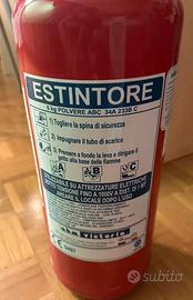 Estintore 6 kg a polvere ABC