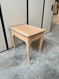 Mobile tavolino servitore salotto soggiorno grezzo