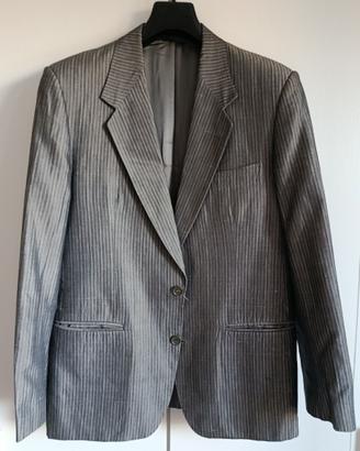 Abito Completo Uomo Vintage Misto Seta