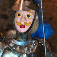 Antico Pupo siciliano personaggio di Paladino  rar