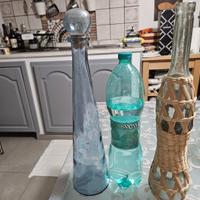 Bottiglie decorative in vetro