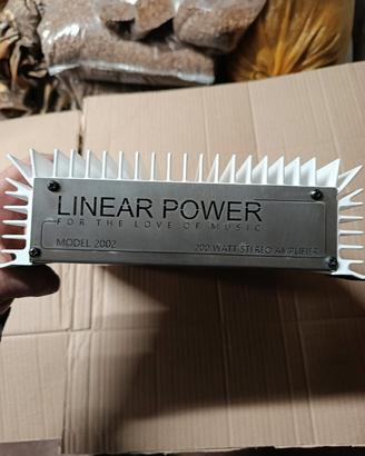 amplificatore linear Power modello 2002 