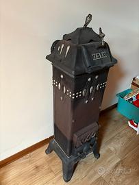 Stufa a legna ZEUS in ghisa - stile vintage