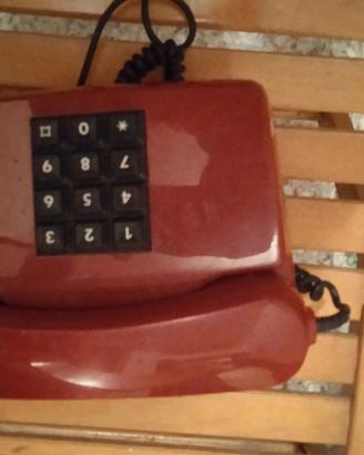 telefono vintage rosso