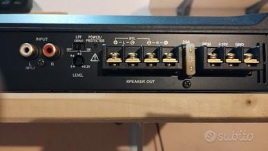 amplificatore autoradio 