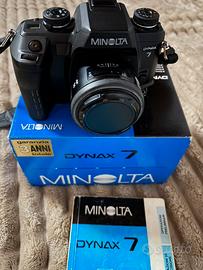 Minolta Dynax 7 leggere bene
