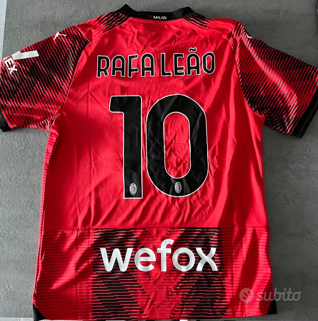 MAGLIA MILAN GARA HOME AUTHENTIC 2023/24 - RAFA LEÃO 10