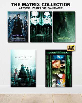 Poster Locandina Film Collection "The Matrix"