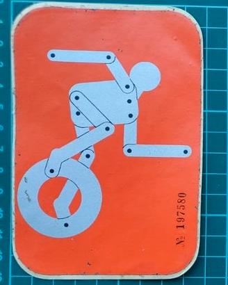 Adesivo sticker vintage Pirelli Ti filmo ti premio