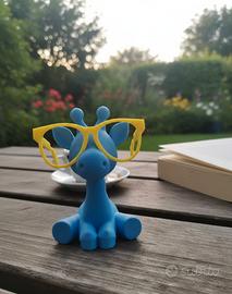 Giraffa con occhiali – statuetta decorativa stampa