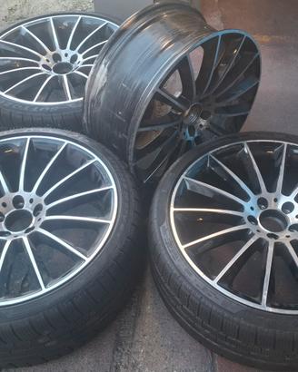 4 cerchi amg originali 21 pollici doppia misura 