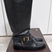 Stivali biker vera pelle 37