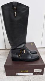 Stivali biker vera pelle 37