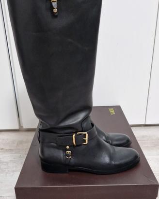 Stivali biker vera pelle 37