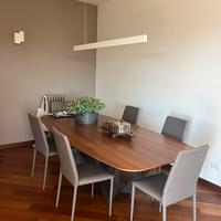 Tavolo Cattelan e 6 sedie Bontempi