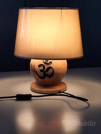 Lampada in legno - artistica