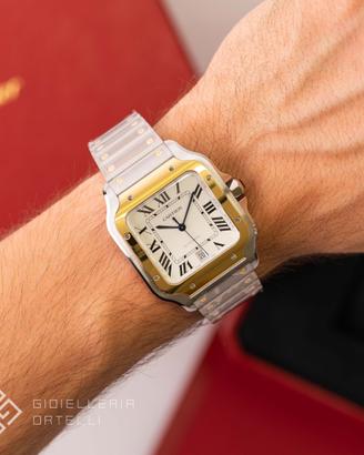 Cartier Santos De Cartier Acciaio e Oro W2SA0009