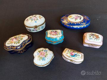 Lotto scatoline Limoges