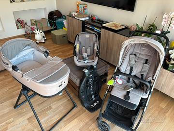 Trio inglesina Electa completo + base isofix