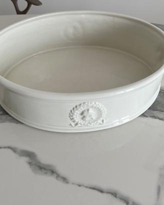 Centrotavola in ceramica ovale