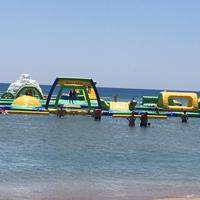 Parco acquatico gonfiabile a moduli