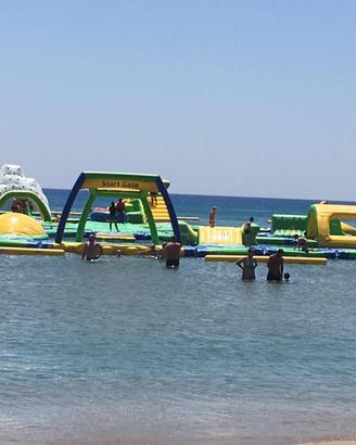 Parco acquatico gonfiabile a moduli