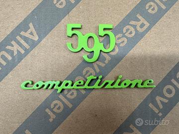 Loghi 595 Laterali 595 Competizione Verdi