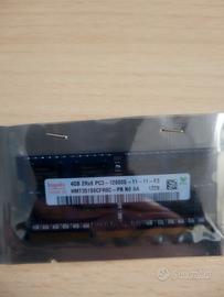 Ram 4gb DDR3 per portatile 