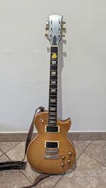 Chitarra elettrica stile Les Paul 