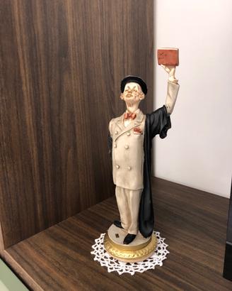 Statua vintage Avvocato (tipo Capodimonte)