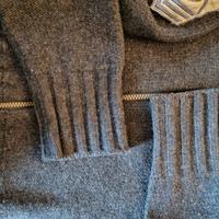 maglione la martina con cerniera vintage