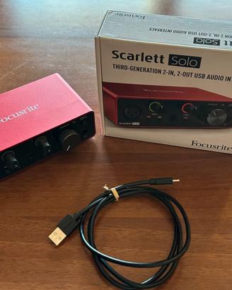 Focusrite Scarlett Solo 3rd Gen