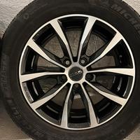 Ruote  michelen con cerchi in lega mak