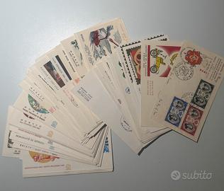 Lotto buste primo giorno FDC Monaco