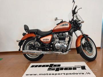 Royal Enfield Meteor special edition aurora Orange