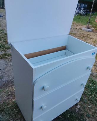 Cassettiera / Comodino fasciatoio